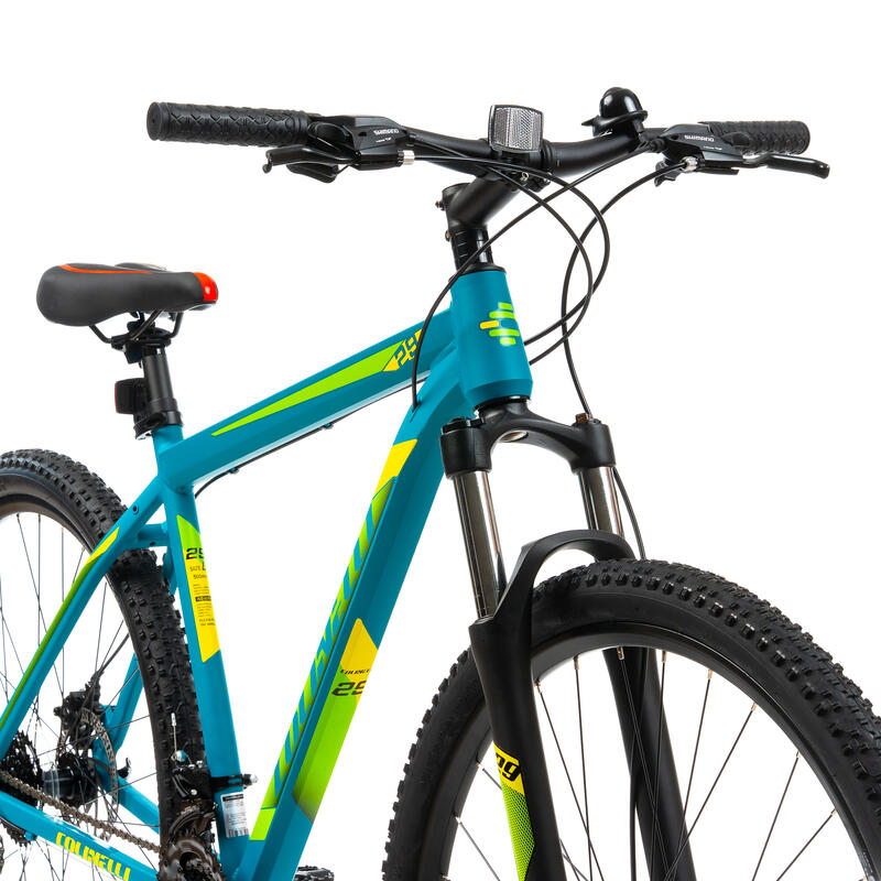 Bicicleta MTB Colinelli COL25, Marimea M, 29 inch, Verde, 24 Viteze,  Aluminiu