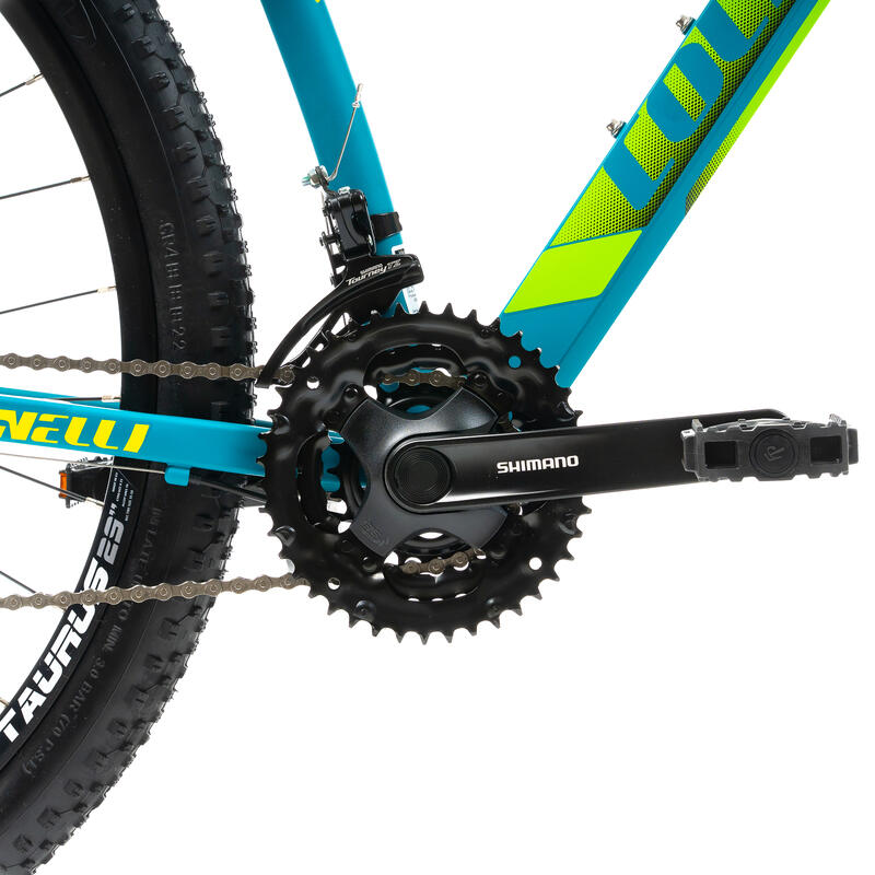 Bicicleta MTB Colinelli COL25, Marimea M, 29 inch, Verde, 24 Viteze,  Aluminiu