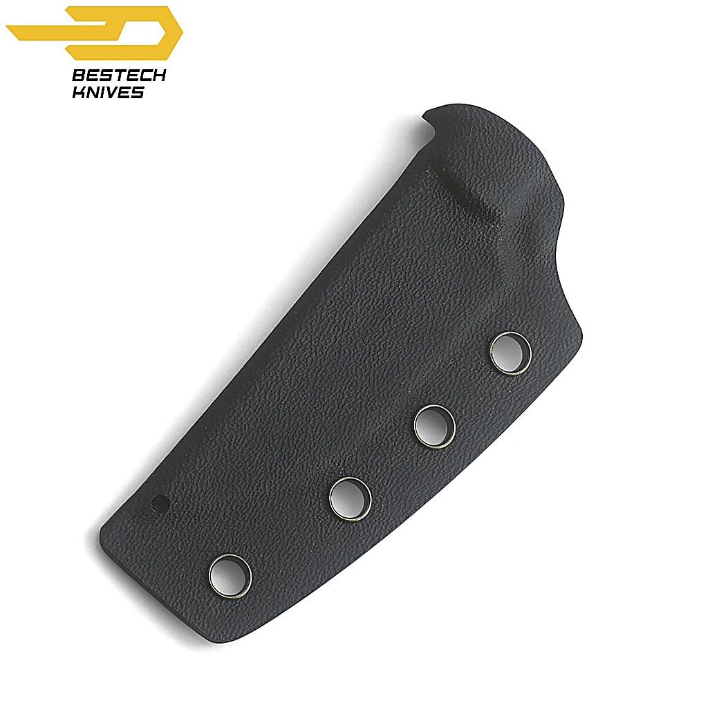 Bestech Heidi Blacksmith Mes Zwart en Beige G10 D2 7/7
