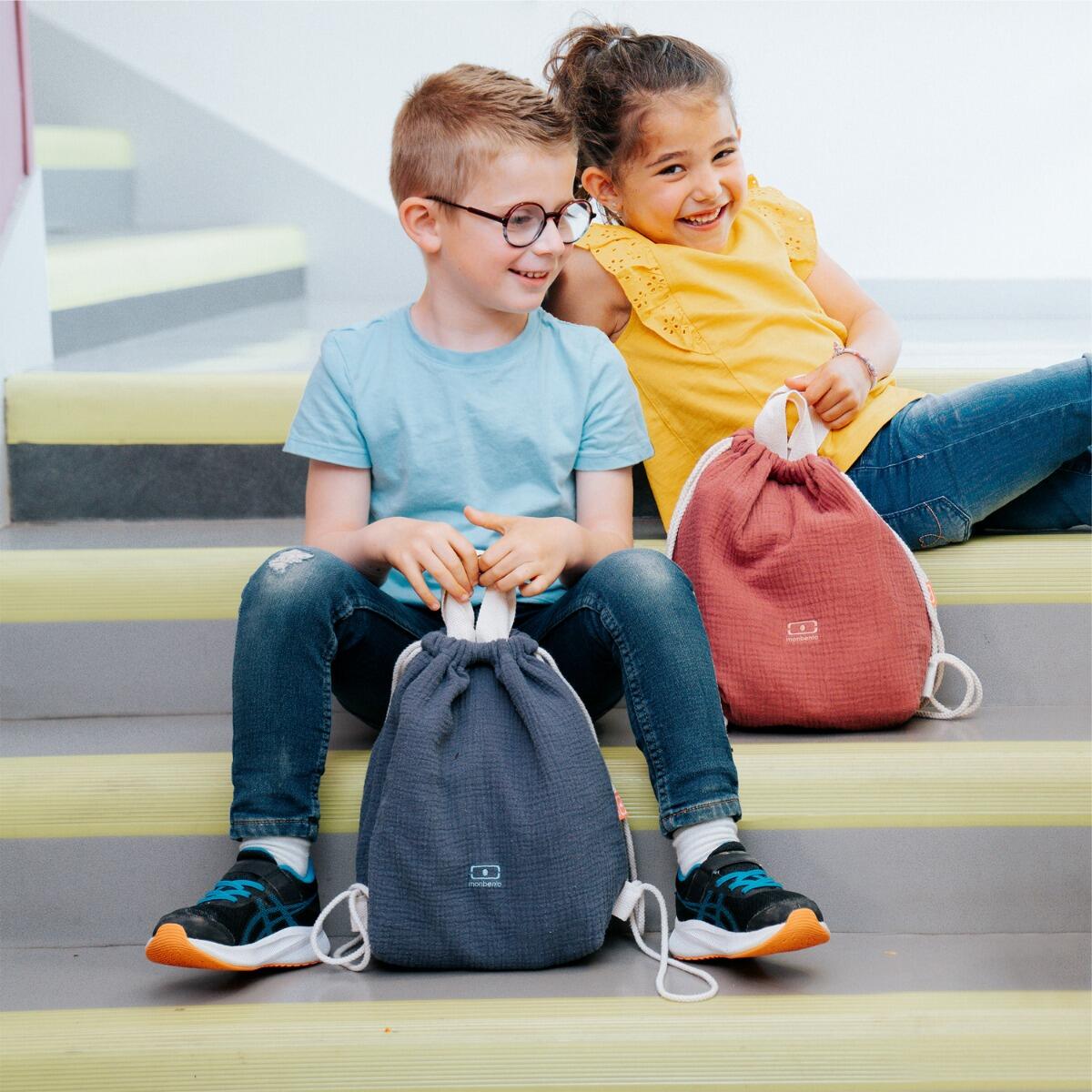 Sac à dos en gaze de coton 7L|Enfants|Ecole, pique-nique|Buddy 4/5