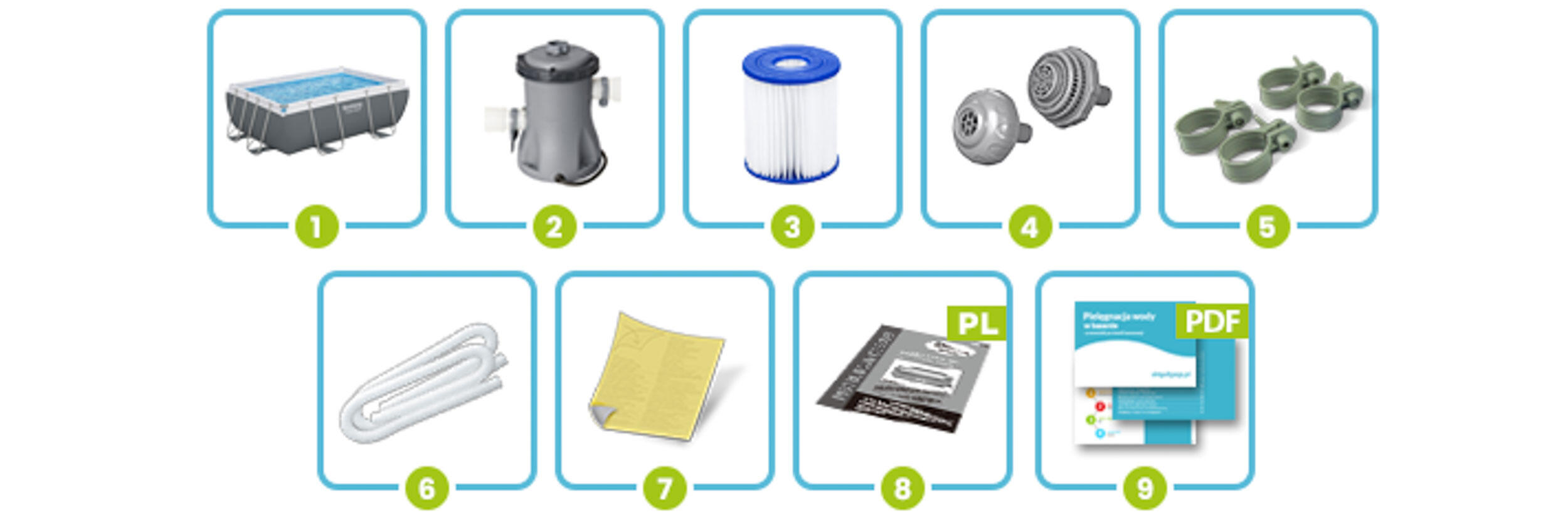 Bestway Bazén Power Steel s kartušovou filtrací 3/7