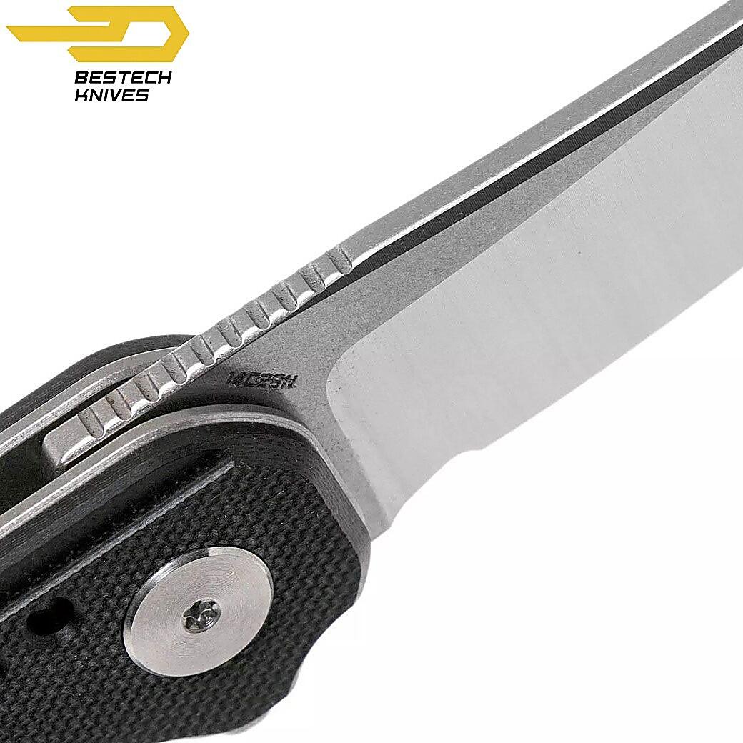 Canivete Bestech Syntax Preto G10 154CM 4/7