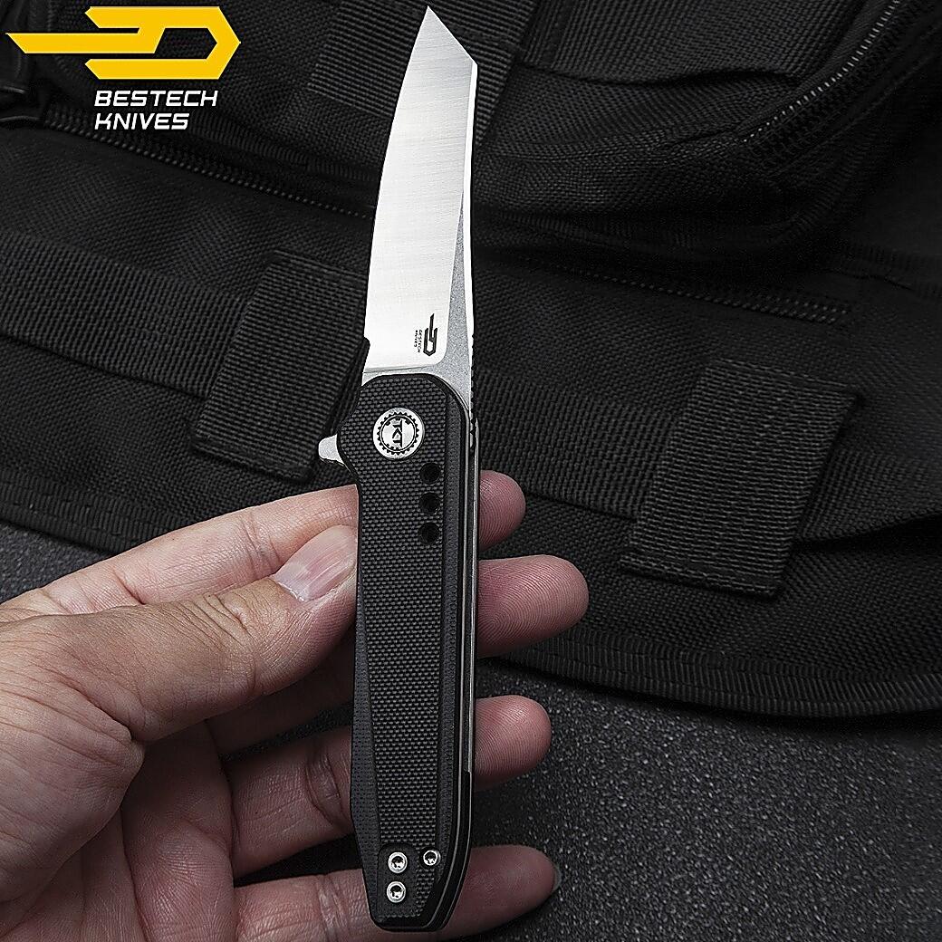 Canivete Bestech Syntax Preto G10 154CM 5/7