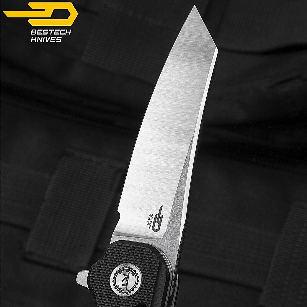 Canivete Bestech Syntax Preto G10 154CM 7/7