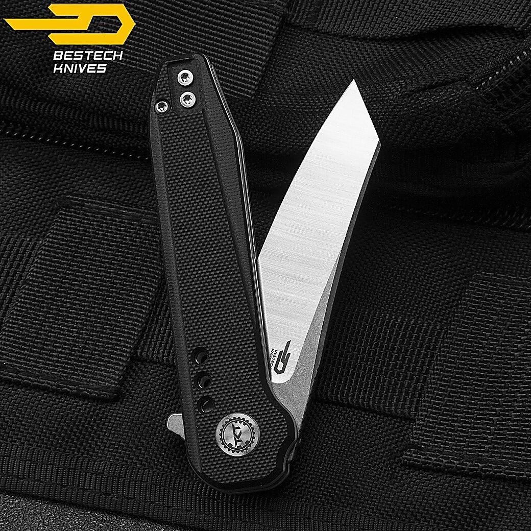 Canivete Bestech Syntax Preto G10 154CM 6/7
