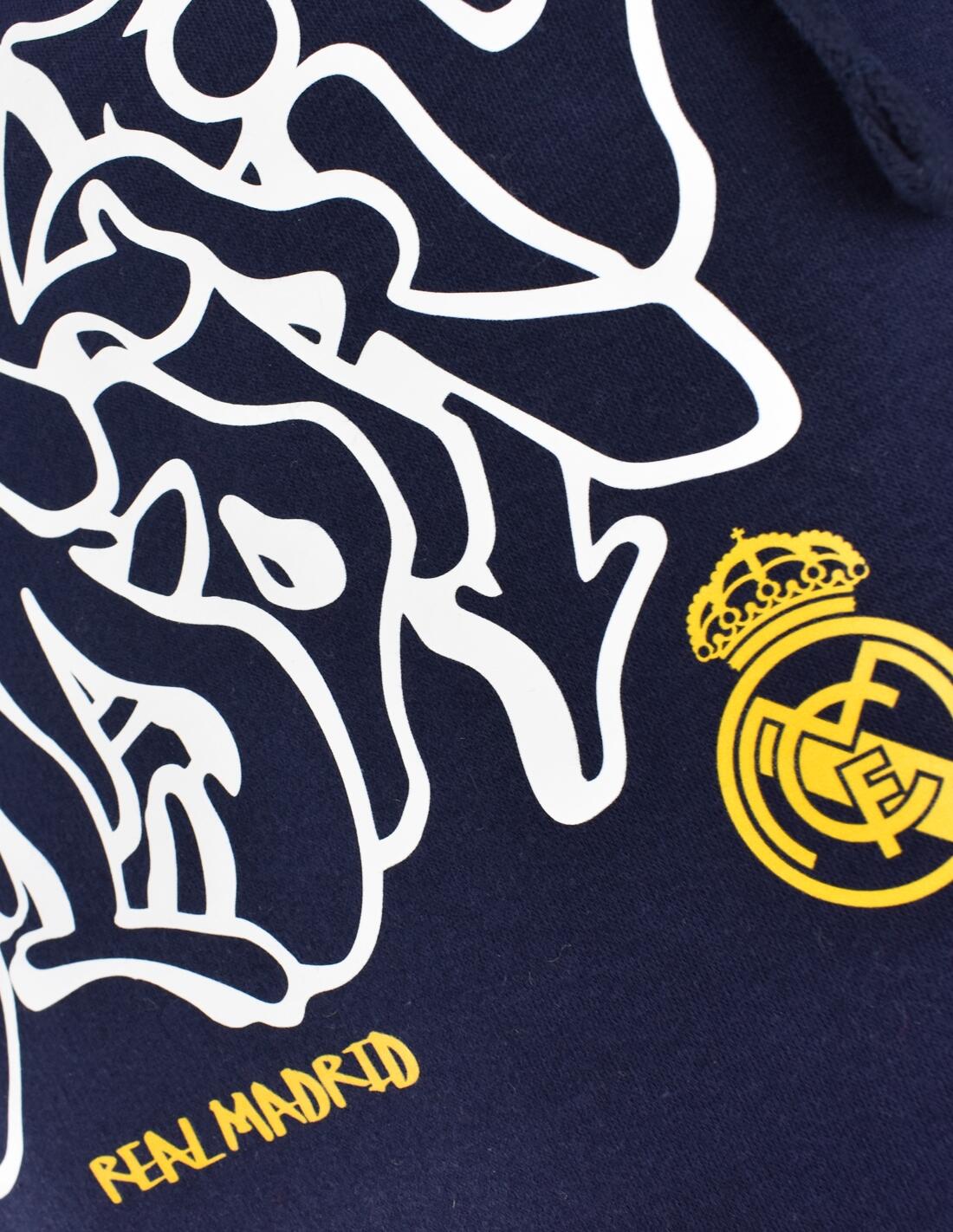 Sudadera con capucha Graffiti Blue 2/4