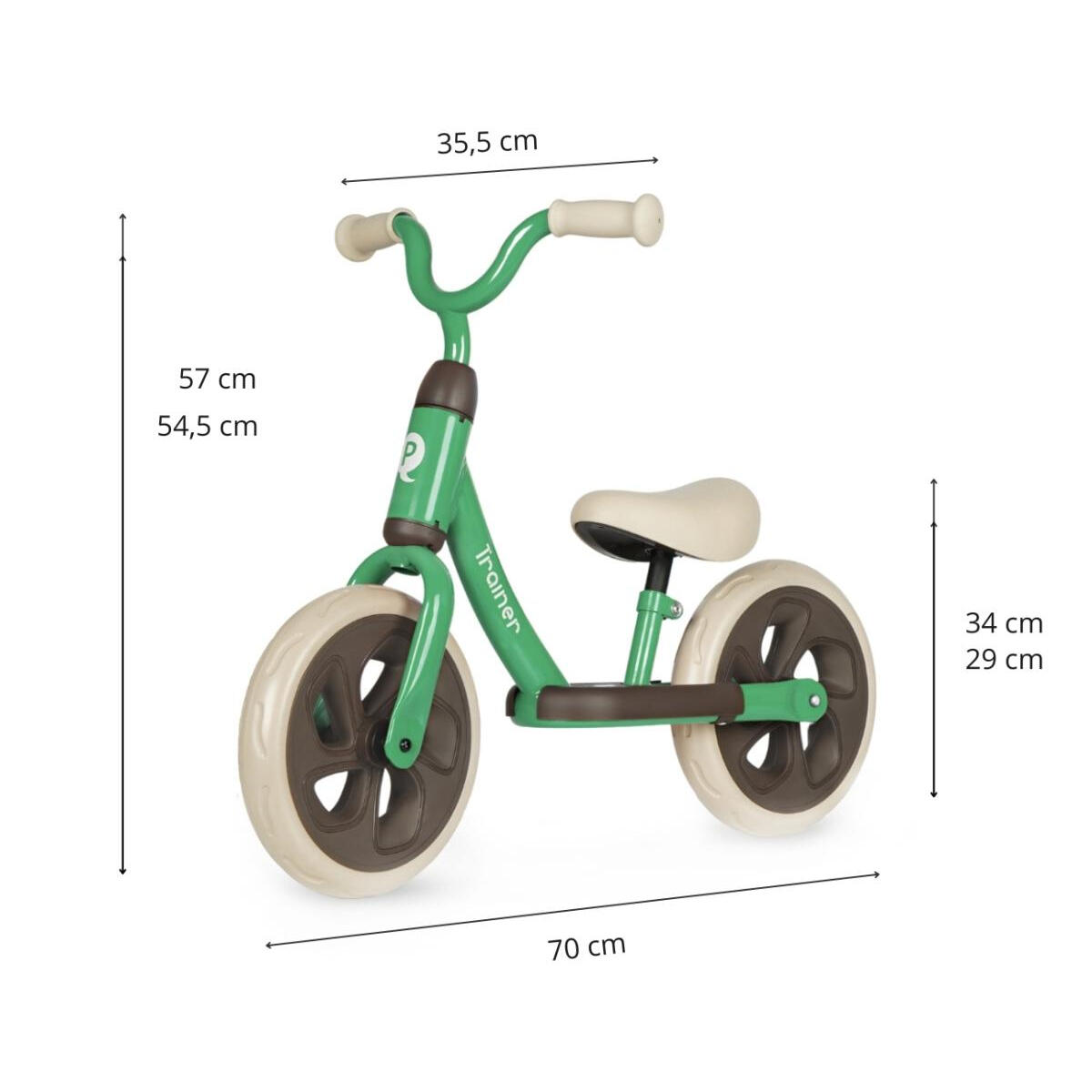 Draisienne Qplay Trainer Vert 2/2
