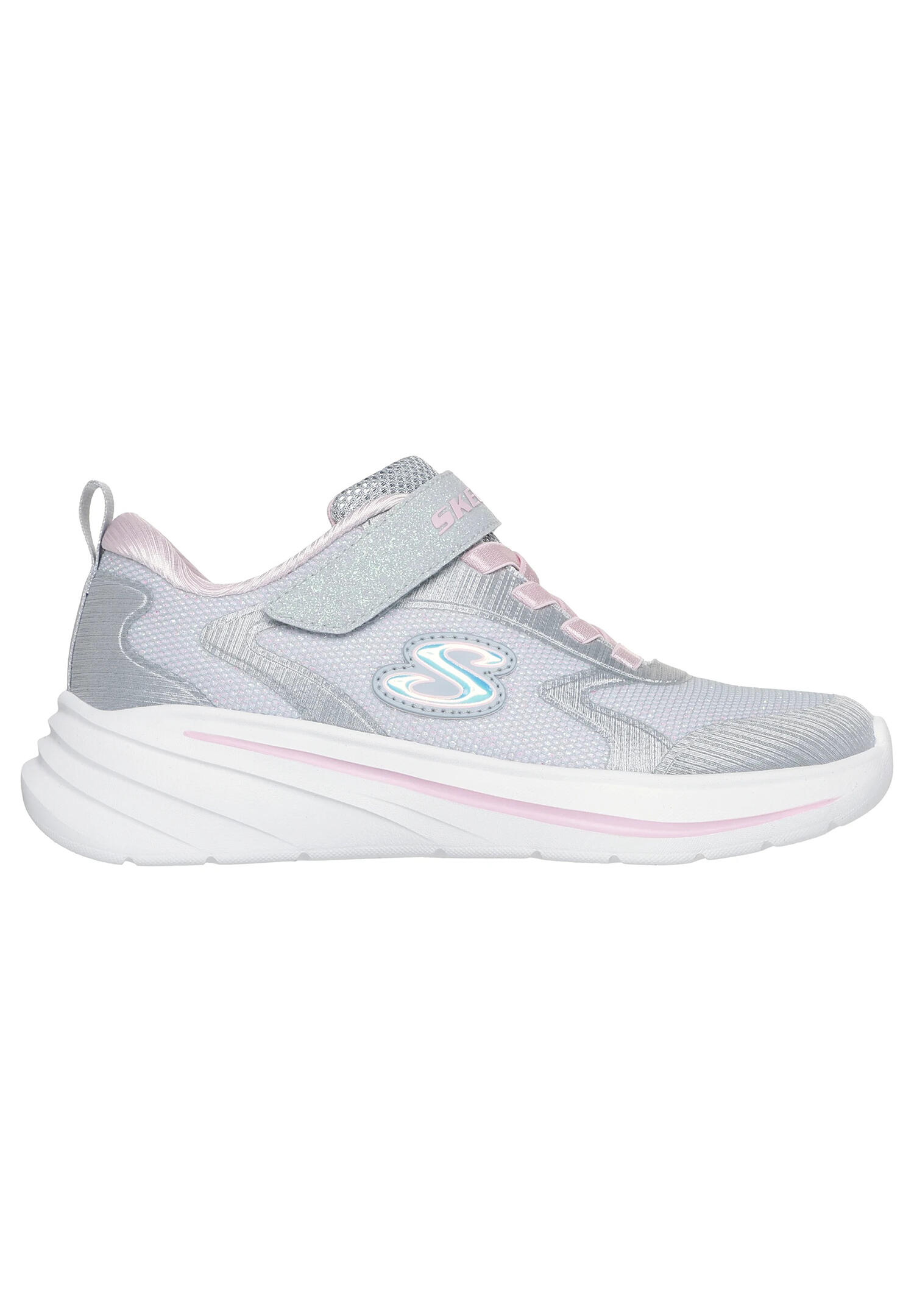 Baskets Skechers Wave 92, Gris, Enfants 6/7