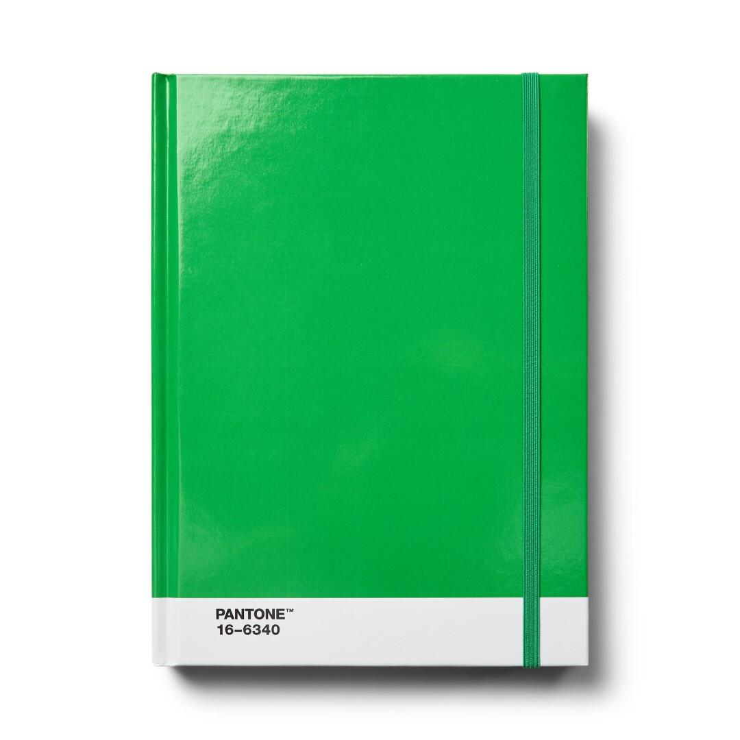 COPENHAGEN DESIGN Caderno Copenhagen Design L dotted PANTONE green 16-6340