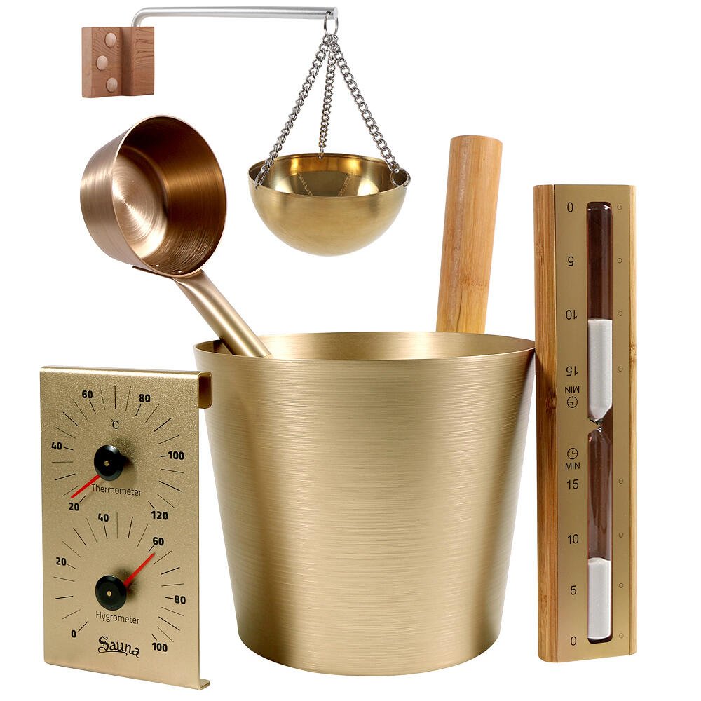 Accessories for sauna THERA - Gold