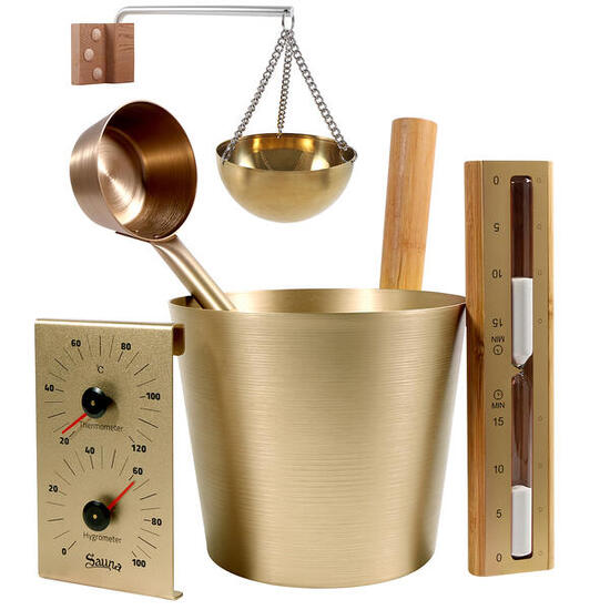 Saunazubehör THERA - Gold