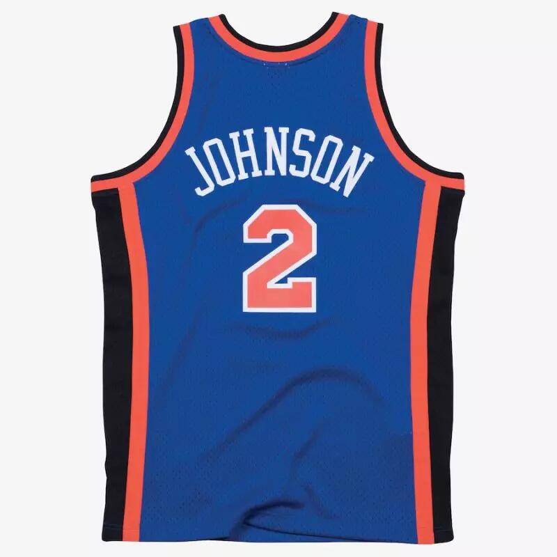 Maillot NBA Larry Johnson New York Knicks 1998-99 Mitchell & ness swingman Hardw 2/3