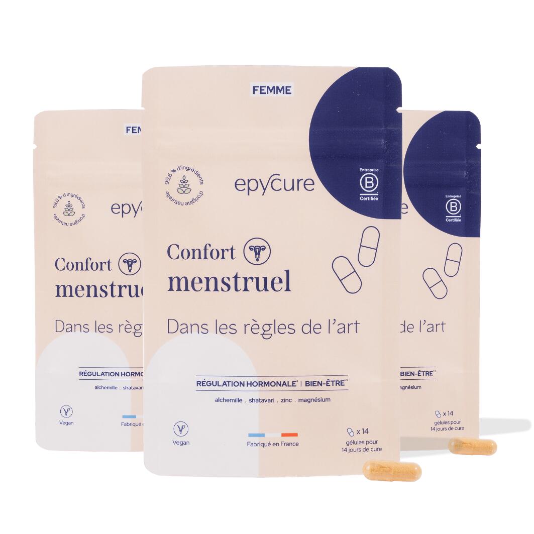CURE CONFORT MENSTRUEL X 3 cycles 1/4