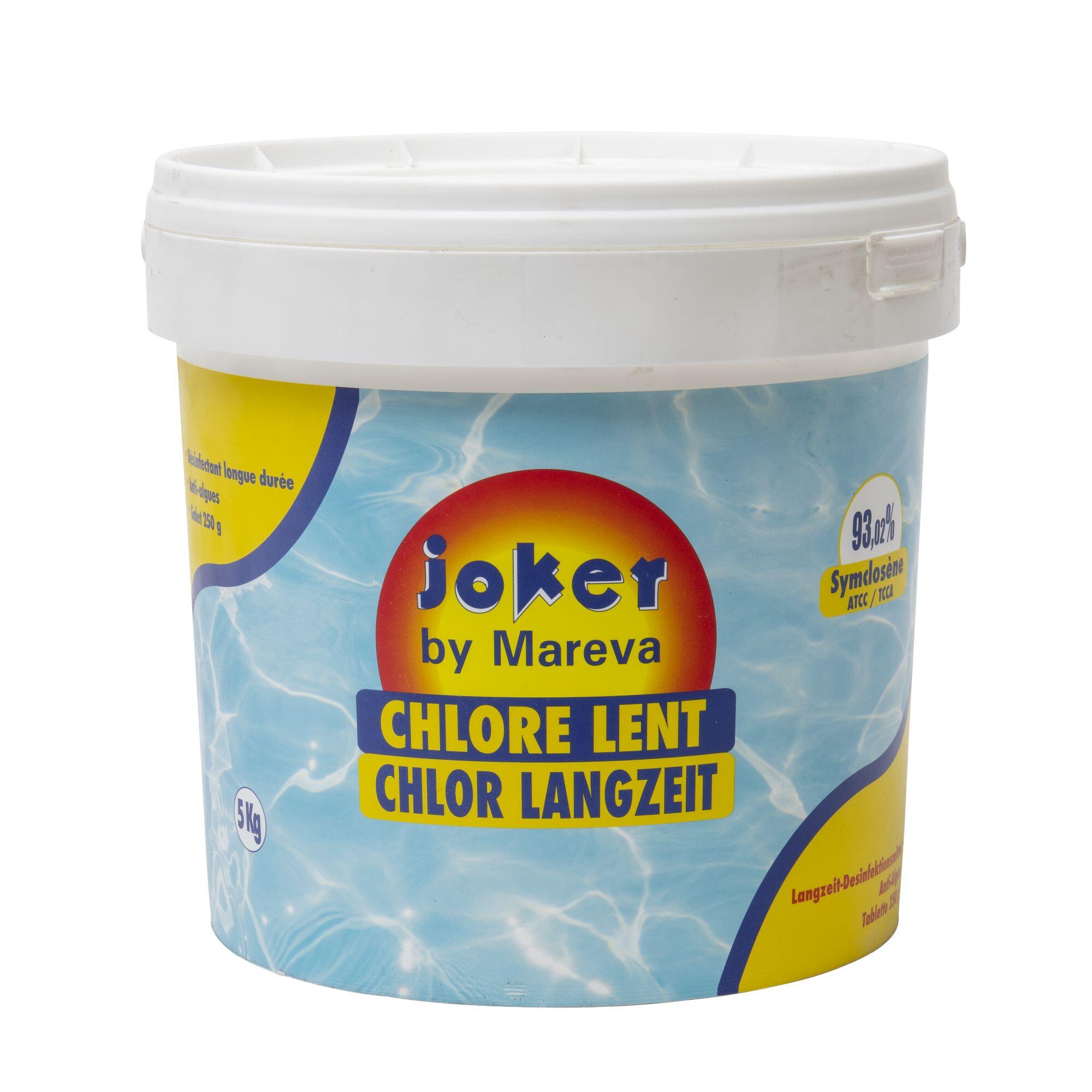 Chlore lent galets 250g en seau de 5 kg 5/5