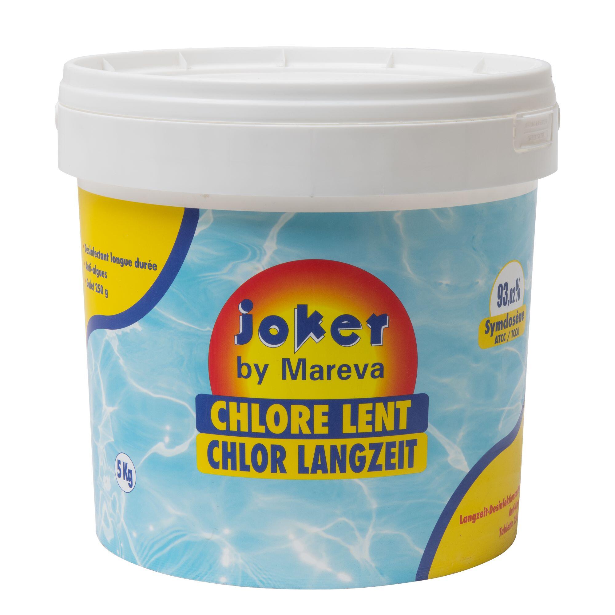 Chlore lent galets 250g en seau de 5 kg 3/5