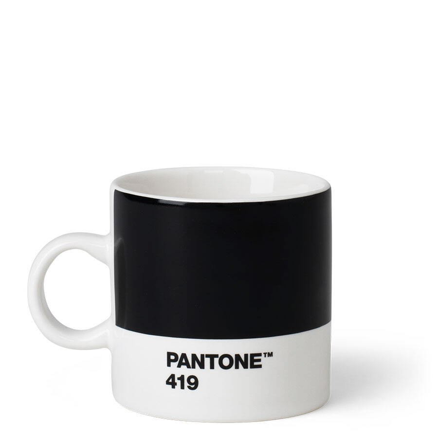 Chávena expresso copenhagen design pantone black 419