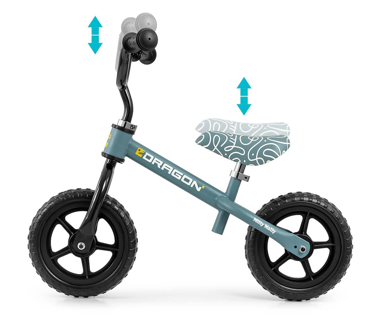 Milly Mally Dragon Denim Loopfiets 2/5