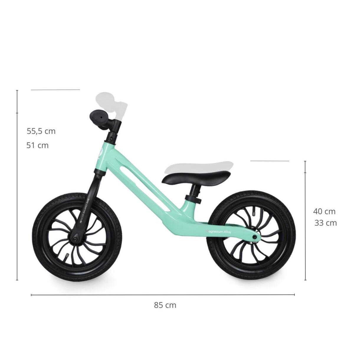 Draisienne Qplay Racer Menthe 2/2