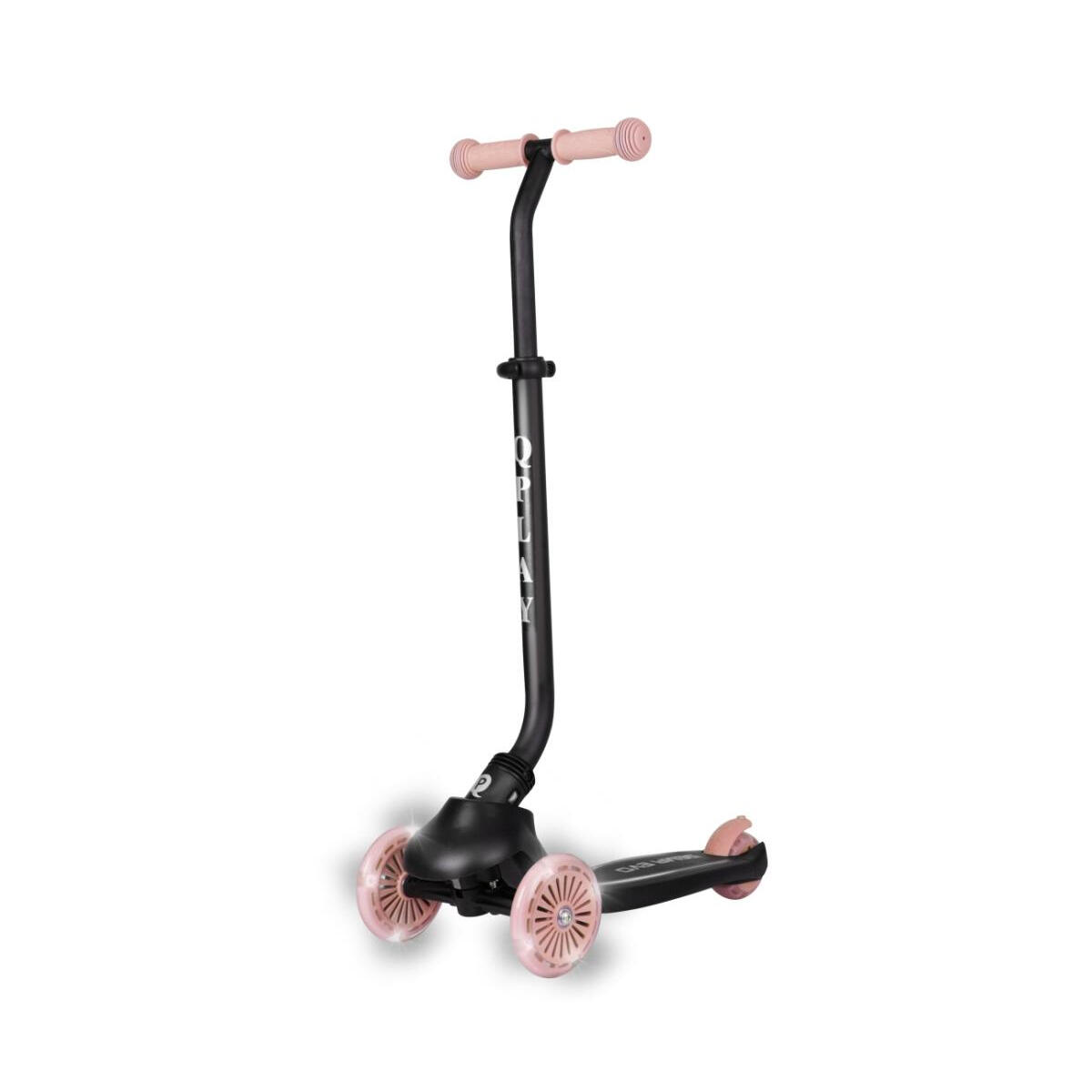 Trottinette Qplay Sema Evo 3-en-1 Rose Corail 3/6