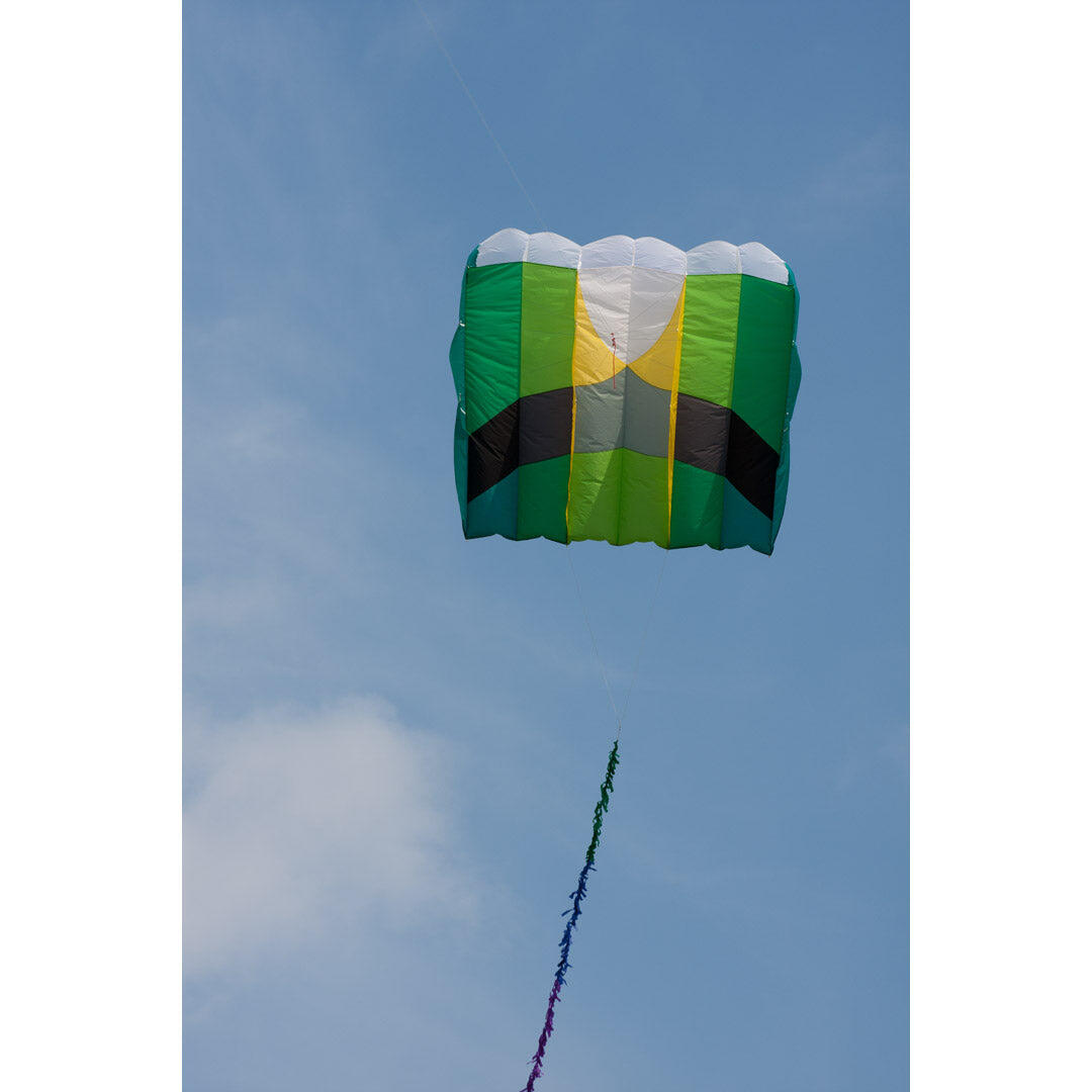 Papagaio de linha única HQ KAP Foil 5.0 106760 Verde 240 x 200 cm 3/3
