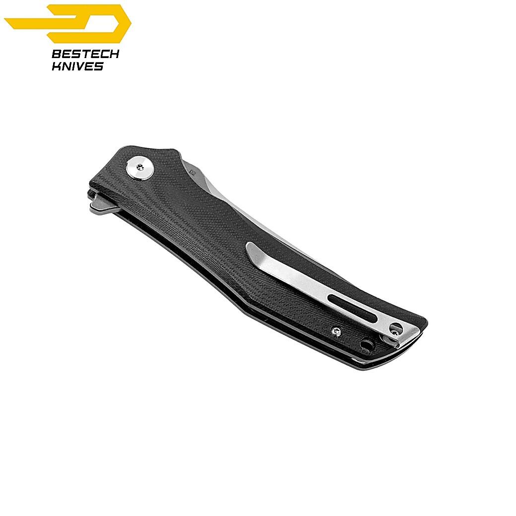 Coltello Bestech Scimitar Nero G10 D2 7/7