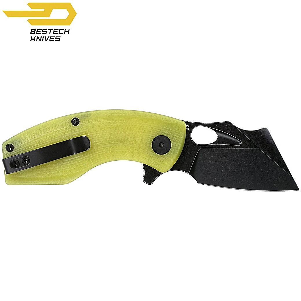 Bestech Navalha Lizard Verde Lima G10 D2 3/7