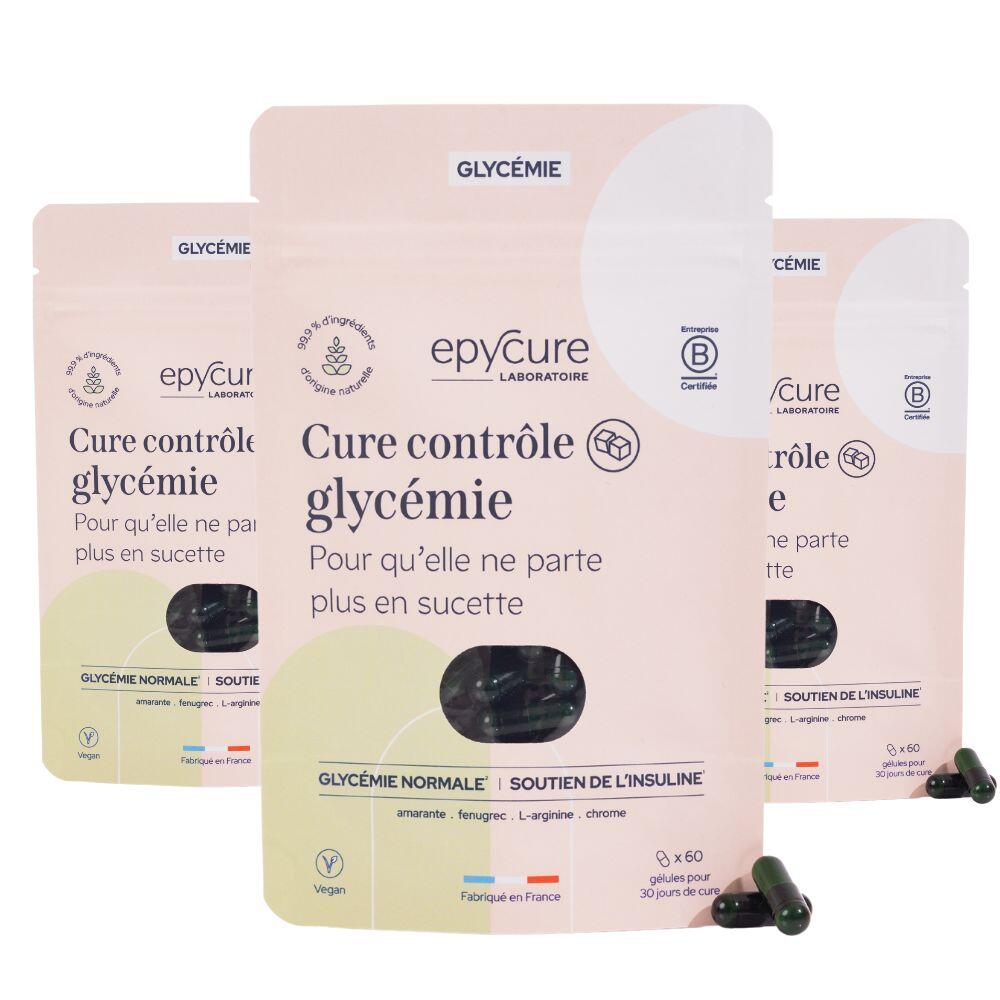 CURE CONTRÔLE GLYCÉMIE x 3 mois 1/4