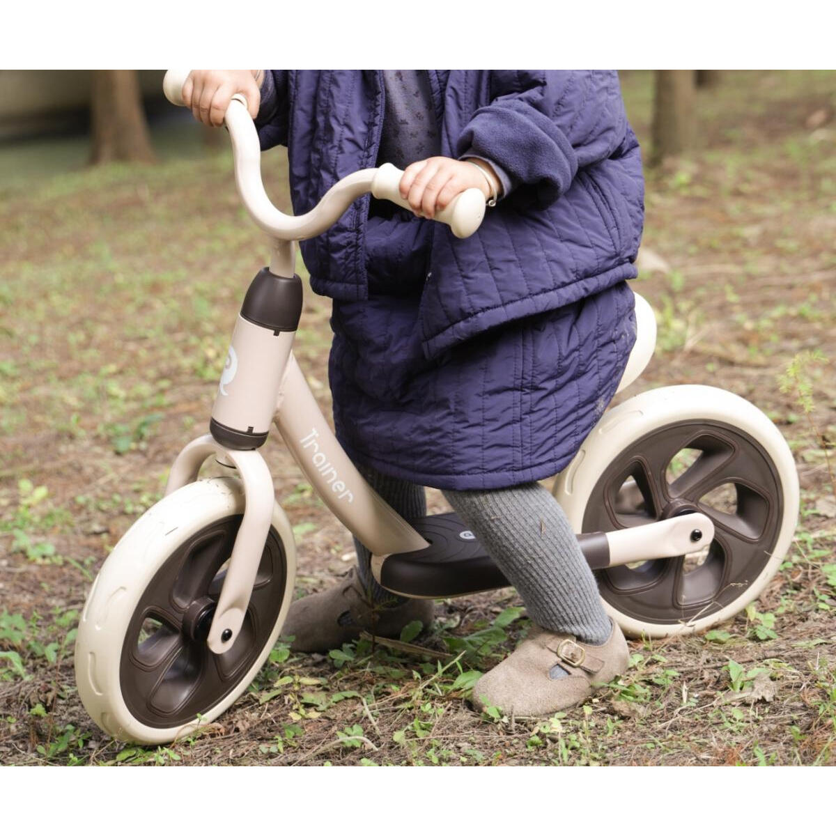 Qplay Trainer Loopfiets Roze 2/3