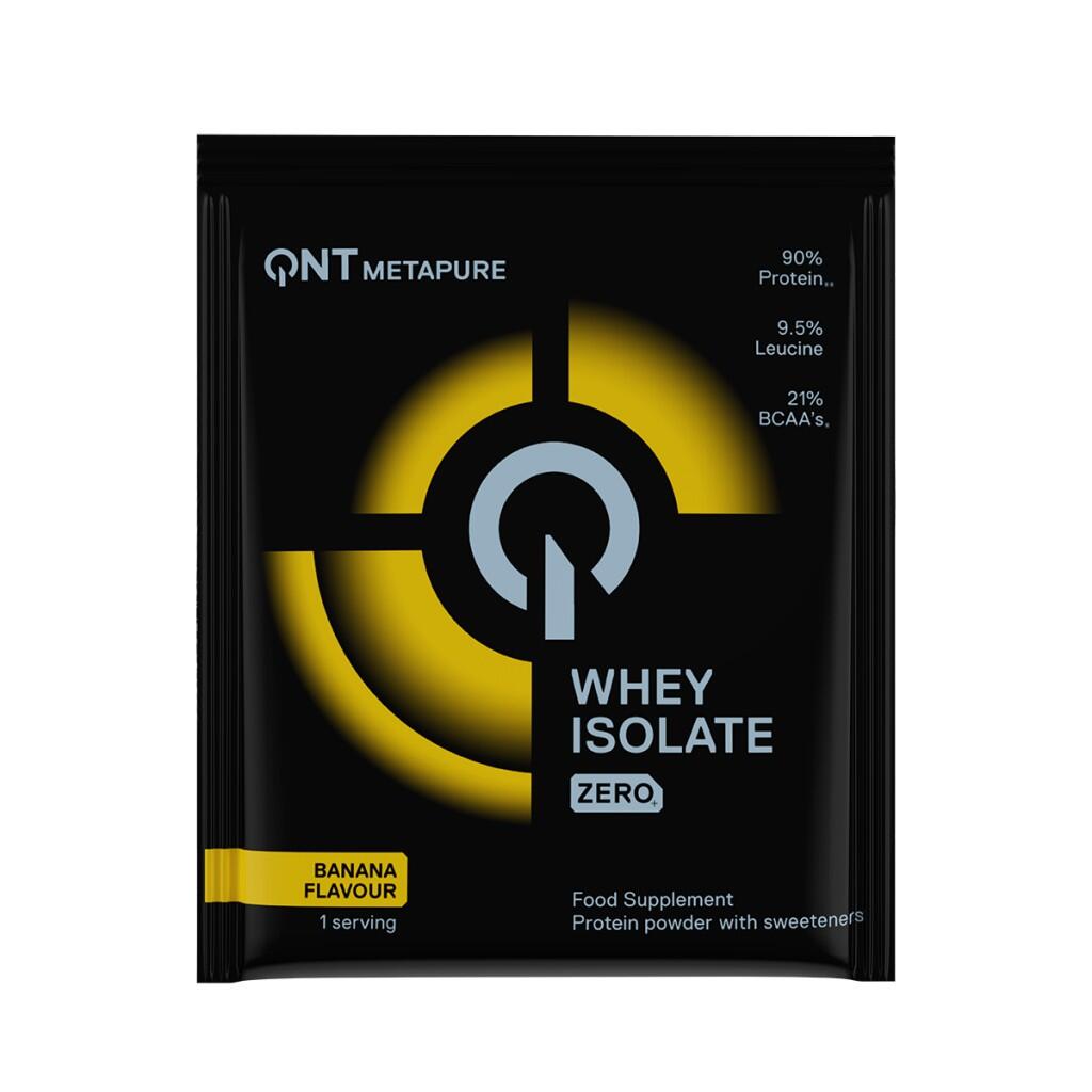 QNT Whey Isolate Metapure Zero Carb 30g - delactosed isolate, sugar-free