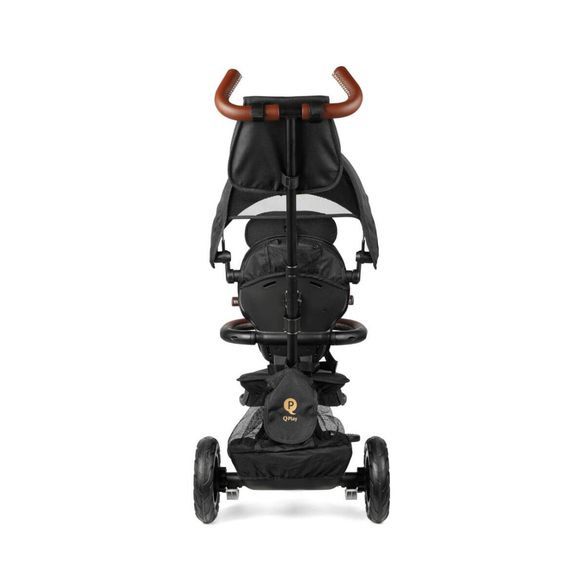 Qplay Rito Deluxe Driewieler Zwart 2/3