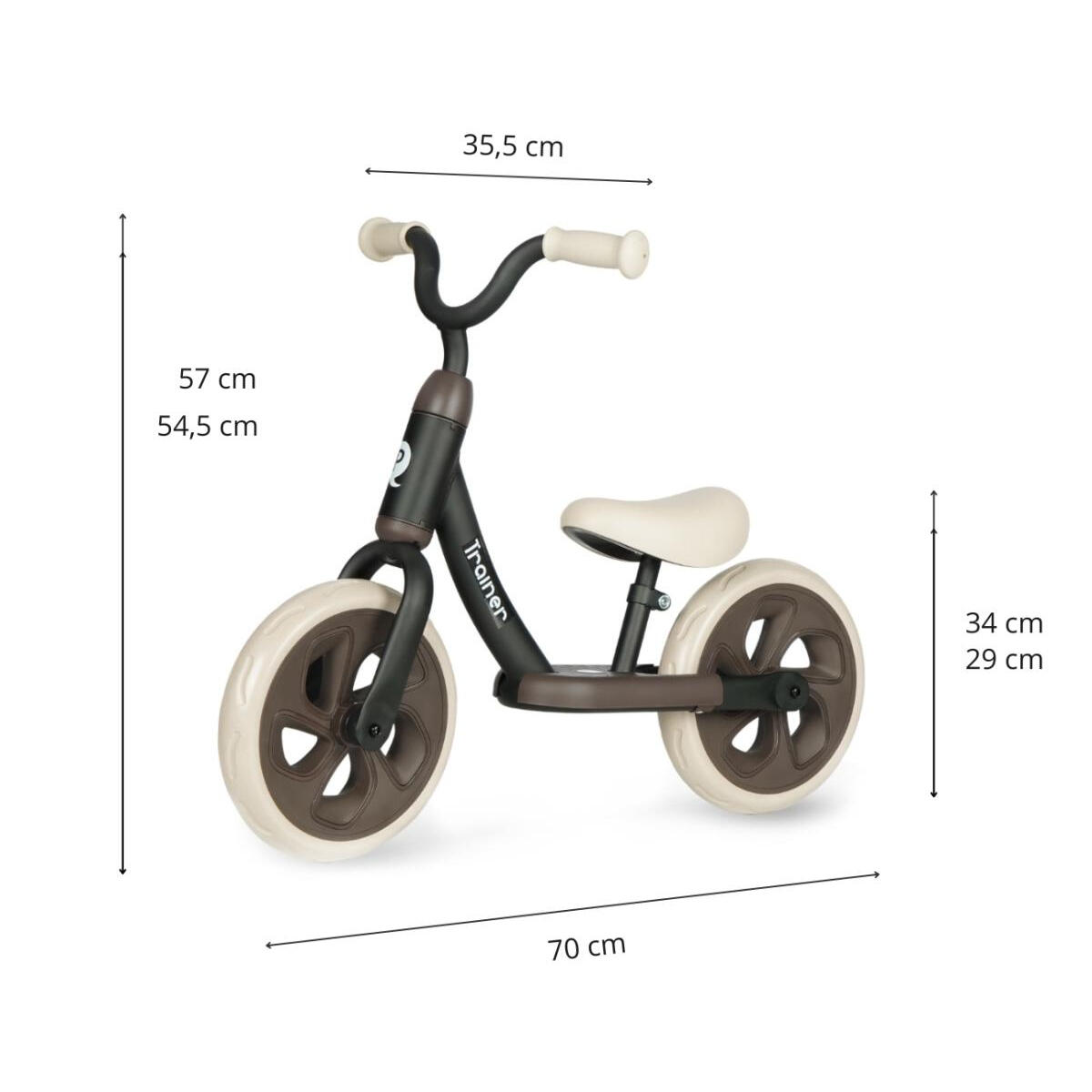 Draisienne Qplay Trainer Noir 2/2