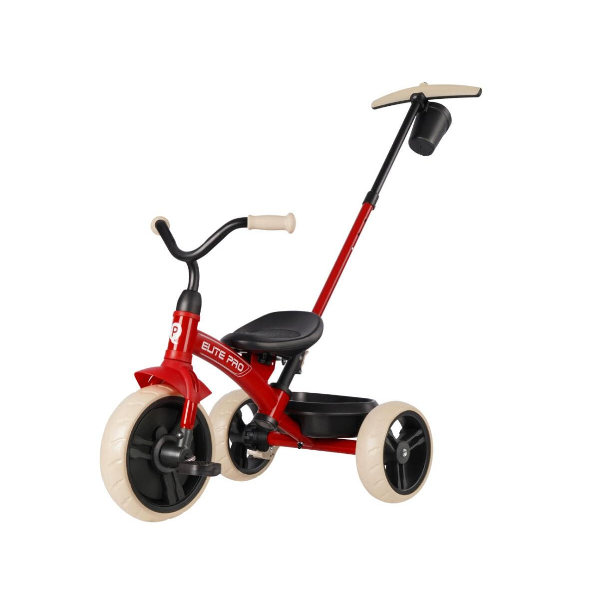 Qplay - Tricycle Qplay Elite Pro Rouge - Draisienne - Rouge - Taille Unique - Decathlon