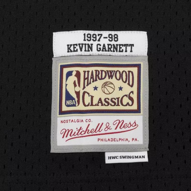 Maillot NBA Kevin Garnett Minnesota Timberwolves 1997-98 Mitchell & ness hardwoo 3/3