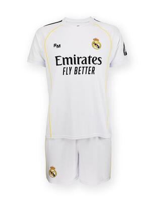 Real madrid thuis tenue 25/26 kids - officiële merchandise