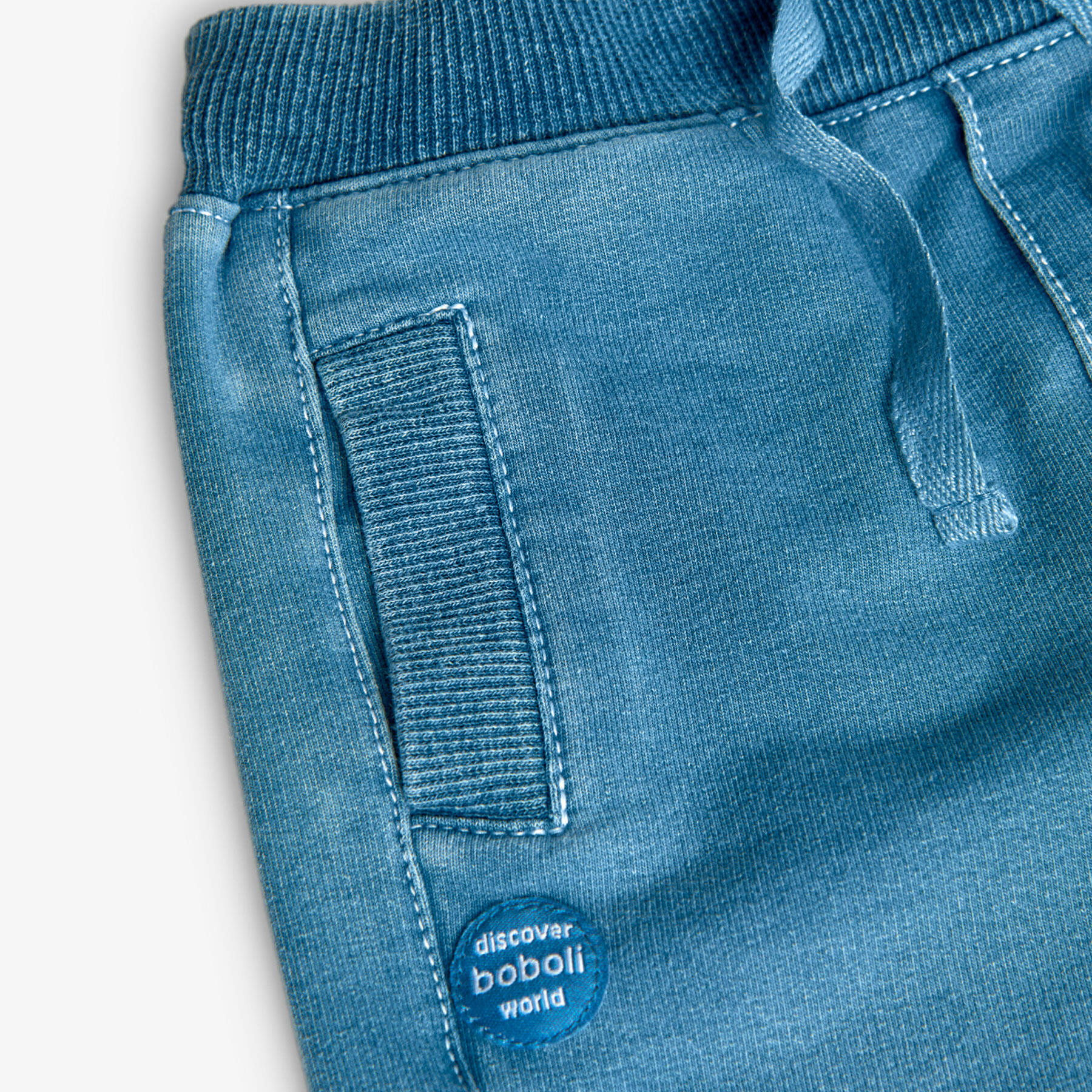 Pantalón Senderismo Bebé Boboli Azul 3/4