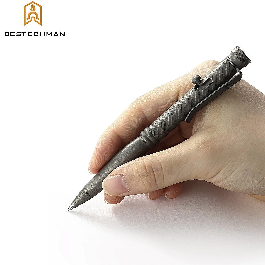 Bestechman Stylo Tactique Scribe Titane Gris 4/7