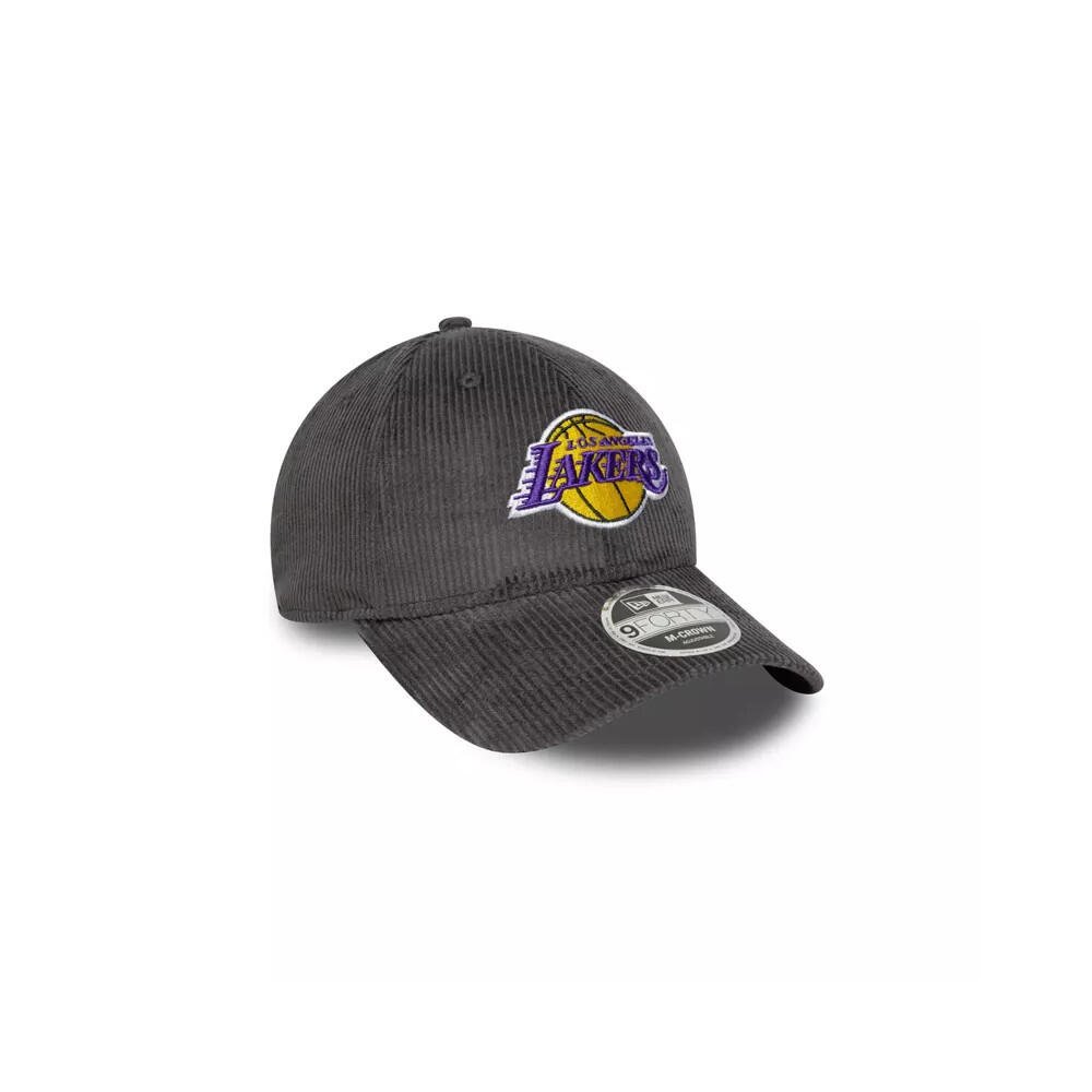 LA LAKERS MLB CORD DARK GREY 9FORTY M-CROWN 3/5