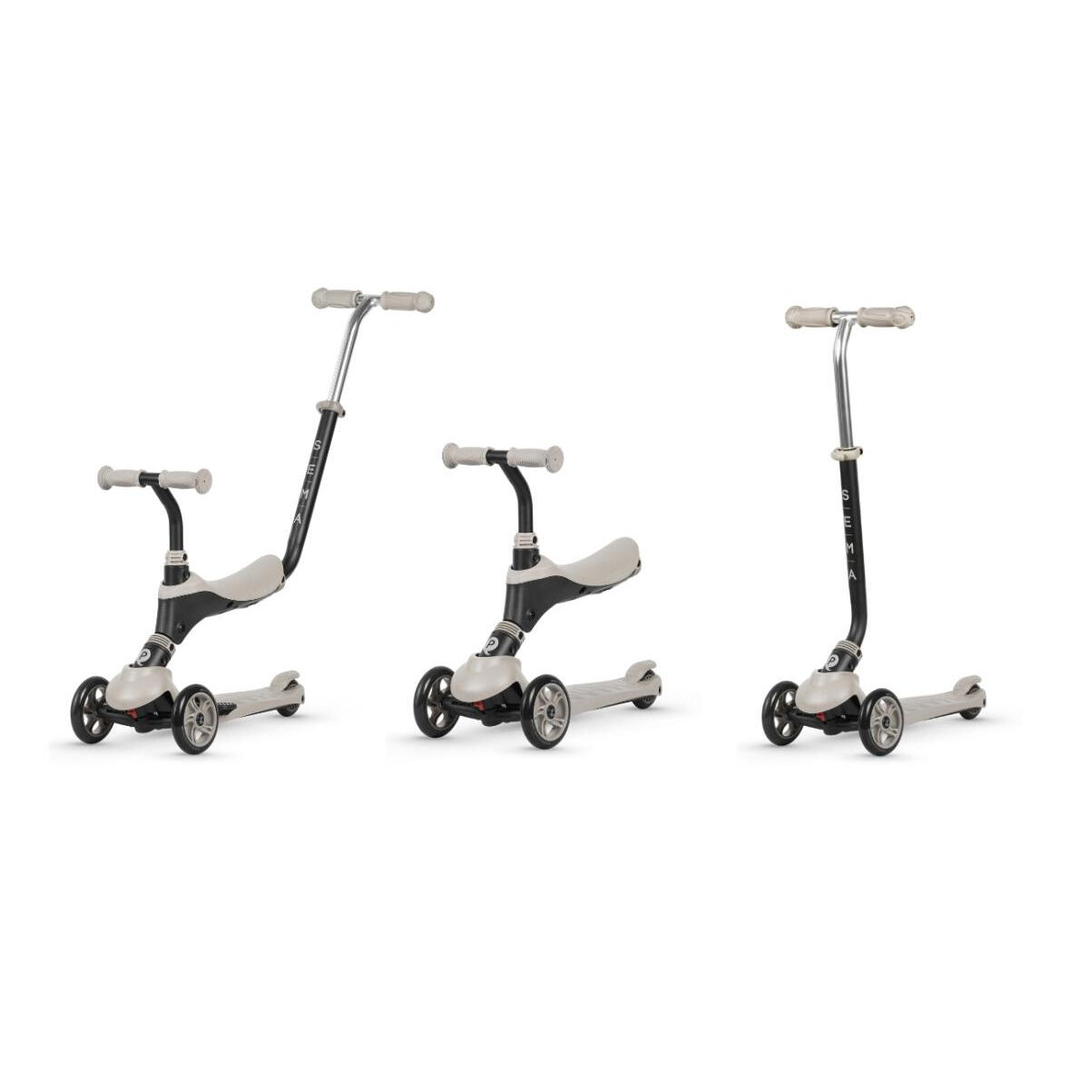 Trottinette Qplay Sema 3-en-1 Beige 3/3