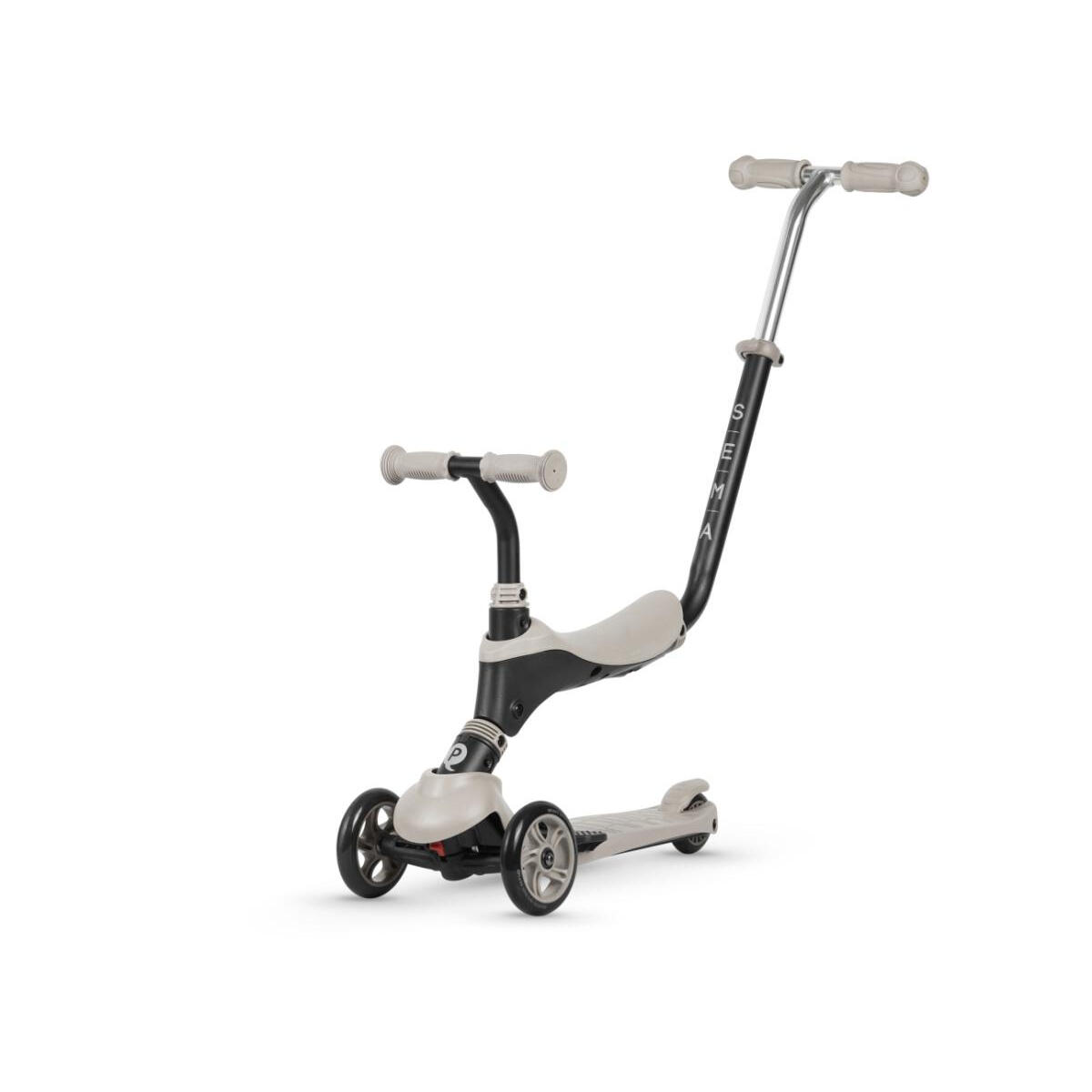 Qplay - Trottinette Qplay Sema 3-en-1 Beige - Plateau Porte Enfant - Rouge - Taille Unique - Decathlon