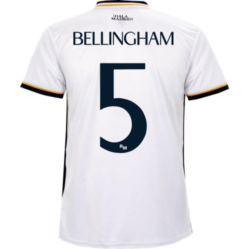 Real Madrid 23/24 Premium-Heimtrikot für Fans, Replik – Bellingham 5 3/7