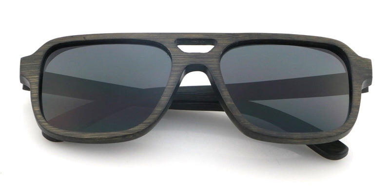 Gafas de Sol Wave Hawaii Flayr, Bambú Negro WH1113 Multicolor 14,5 x 1,9 x 14 cm 2/7