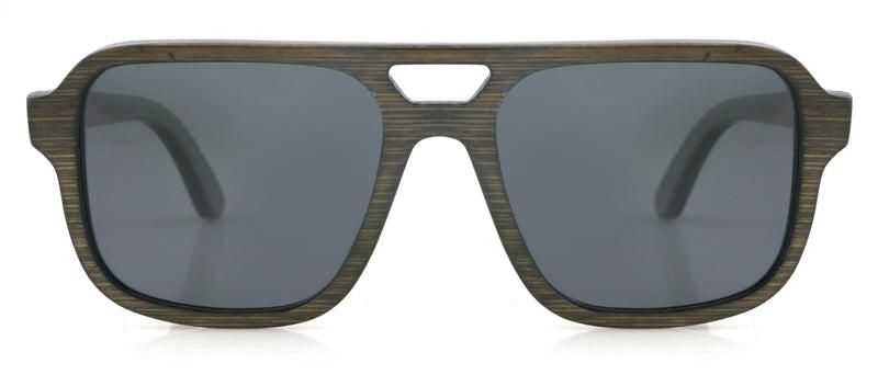 Gafas de Sol Wave Hawaii Flayr, Bambú Negro WH1113 Multicolor 14,5 x 1,9 x 14 cm 3/7