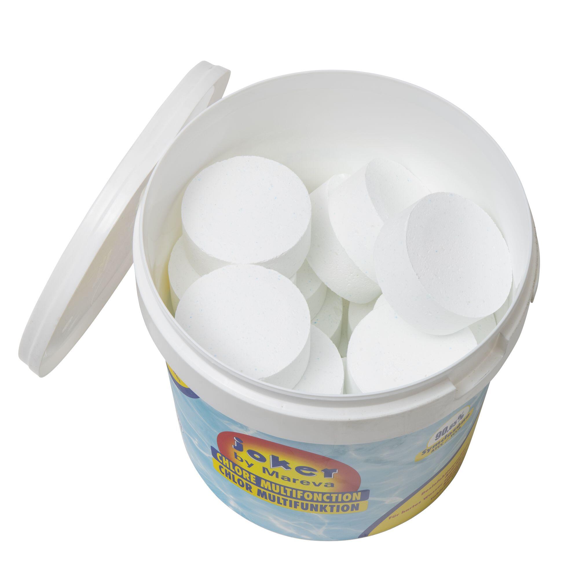 Chlore multifonction 5kg galet de 250g 4/5
