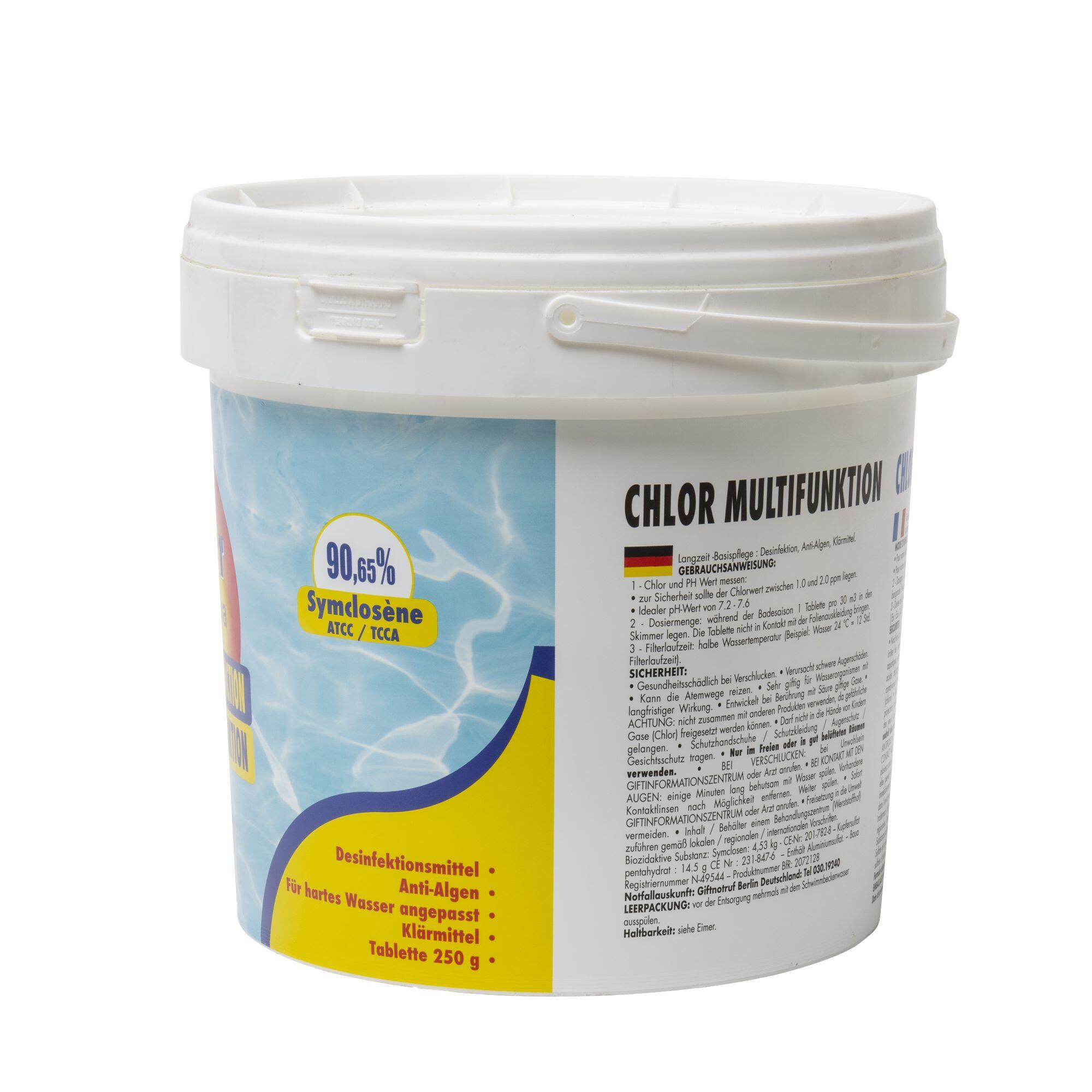 Chlore multifonction 5kg galet de 250g 5/5