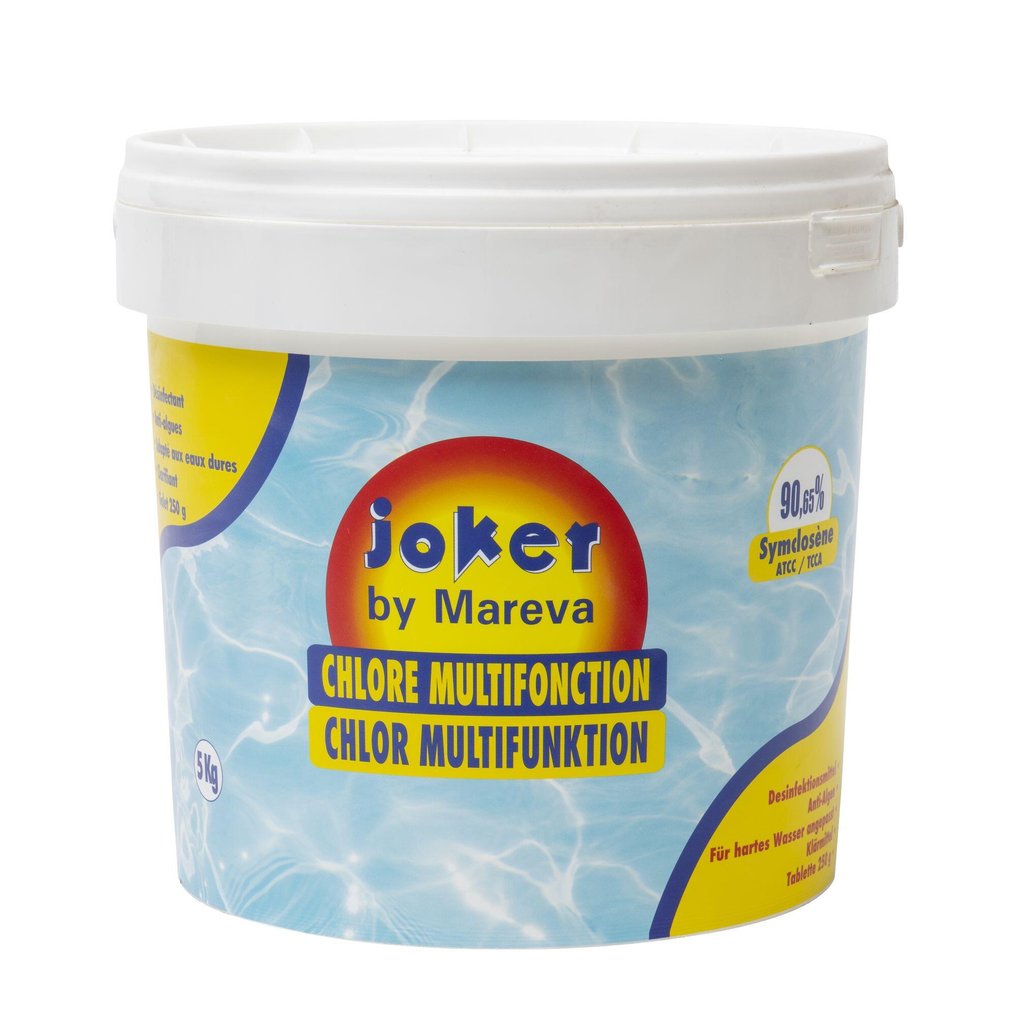 Chlore multifonction 5kg galet de 250g 2/5
