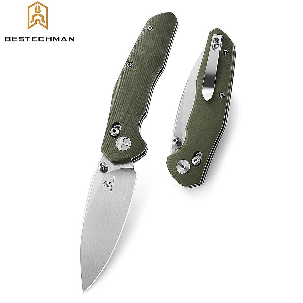 Bestechman Navalha Ronan Verde OD G10 14C28N 4/7