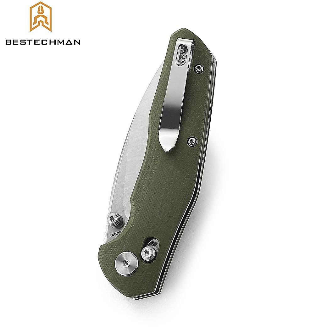 Bestechman Navalha Ronan Verde OD G10 14C28N 2/7