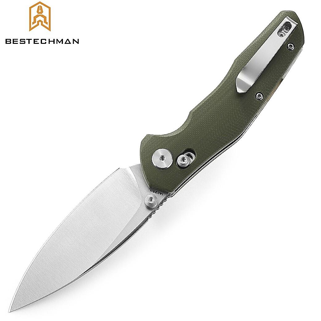 Bestechman Navalha Ronan Verde OD G10 14C28N 3/7