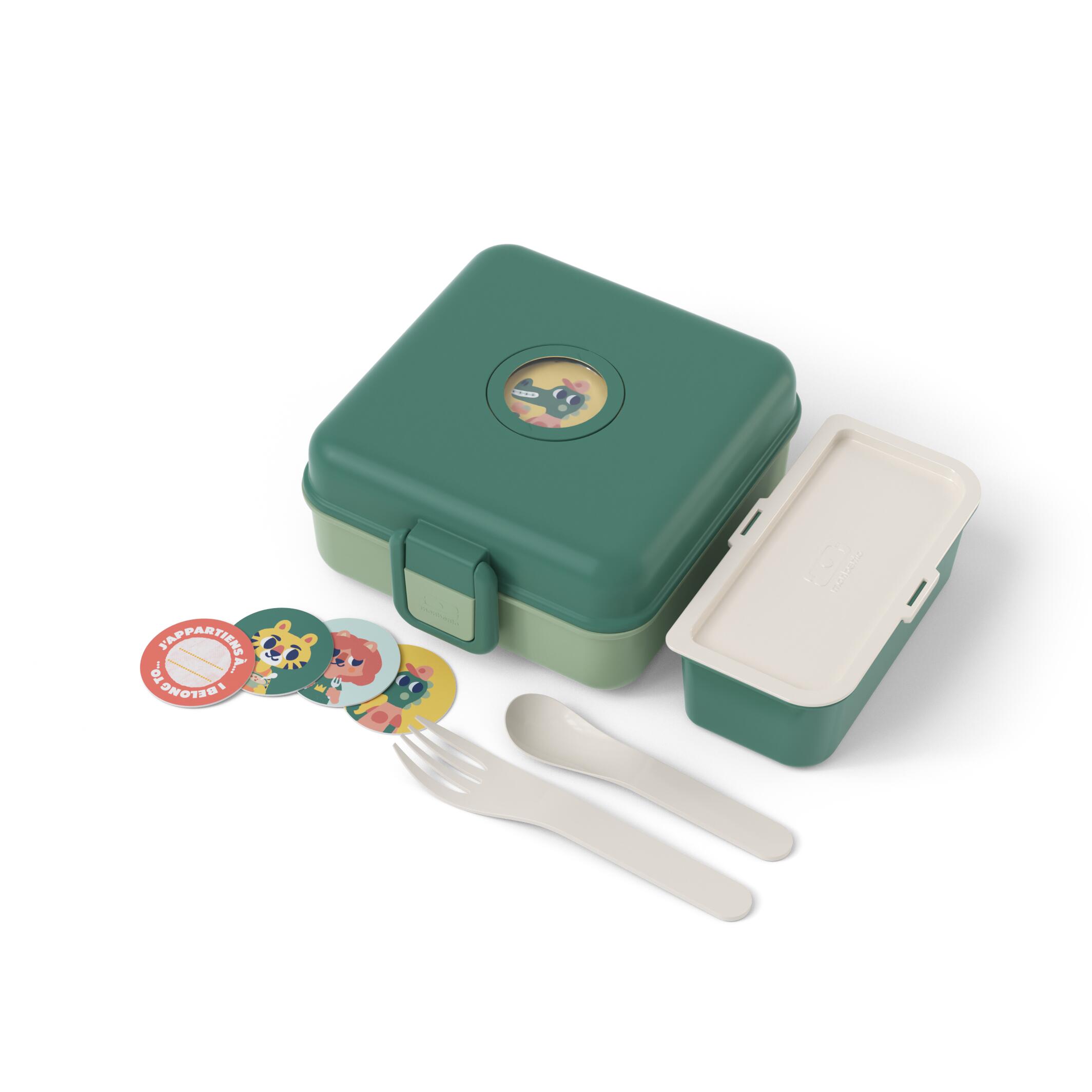 Boite repas sandwich/goûter 850ml|Enfants|Ecole, pique-nique, randonnée|Snacky 3/6