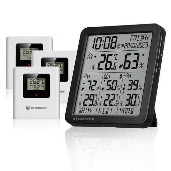 BRESSER Quadro Individio S Thermo-Hygrometer